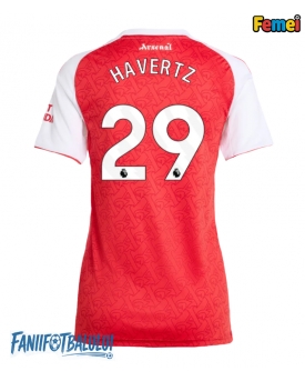 Arsenal Kai Havertz #29 Tricou Fotbal Replică 2025-26 Femei Acasa